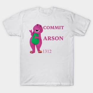 Commit Arson Cute Character Puppet T-Shirt